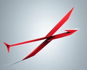 red arrow