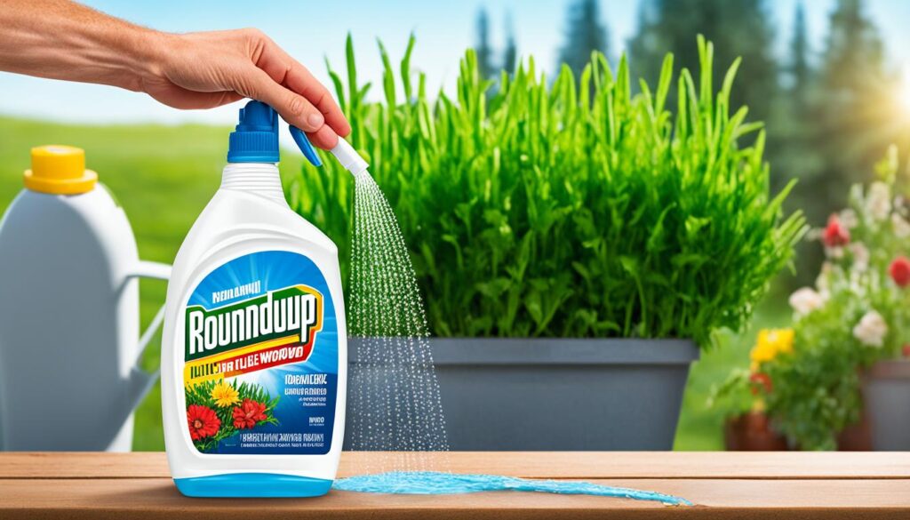 roundup ile na 5 litrów wody