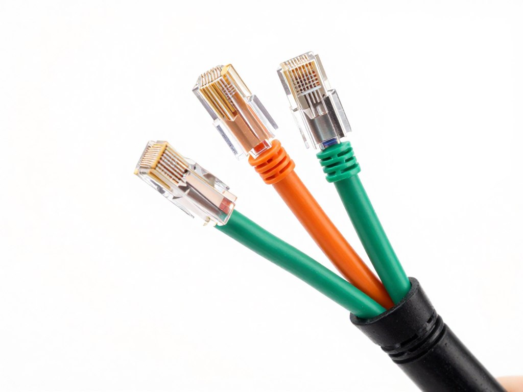 Kabel czterożyłowy z oznaczeniem par przewod&oacute;w