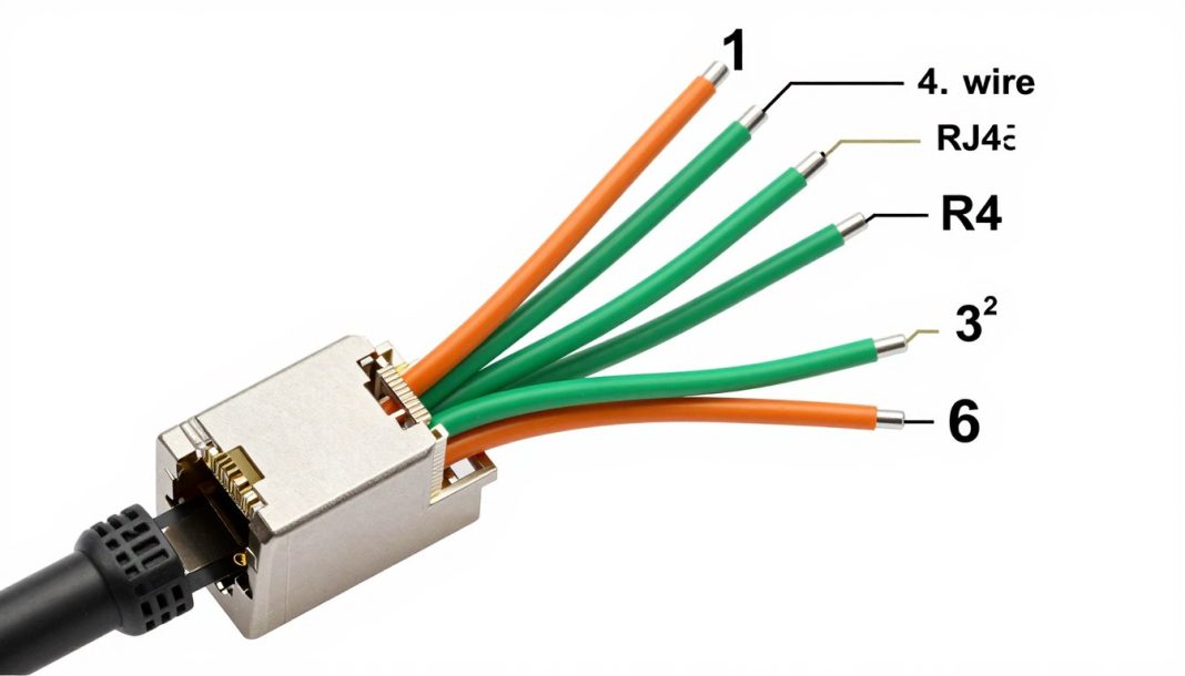 RJ45 Standard B: Schemat Kolorów i Połączenie Kabla