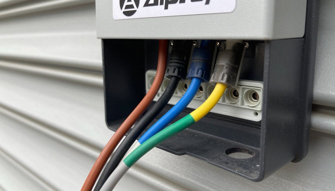 Podłączenie rolety 5 przewodów aluprof schemat instalacji elektrycznej