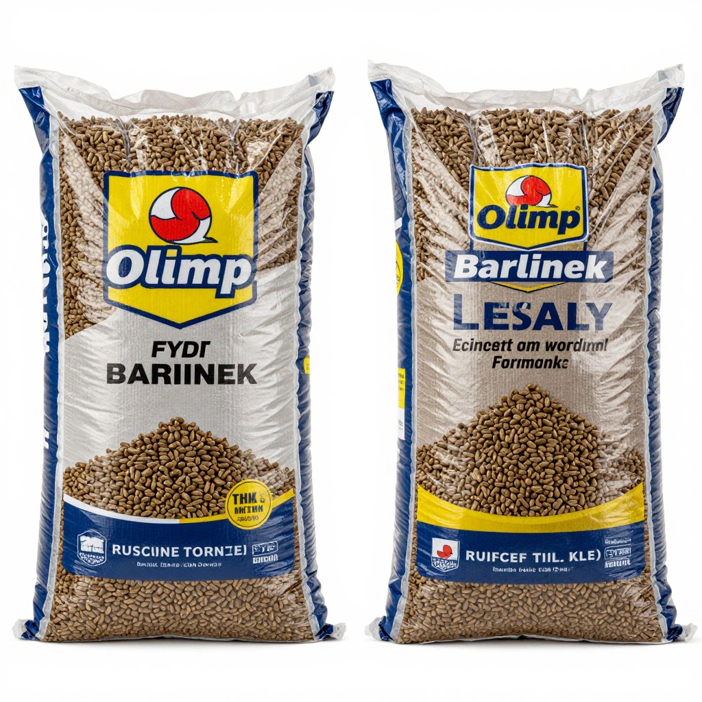 Porównanie pelletu Olimp i Barlinek Porównanie pelletu Olimp i Barlinek