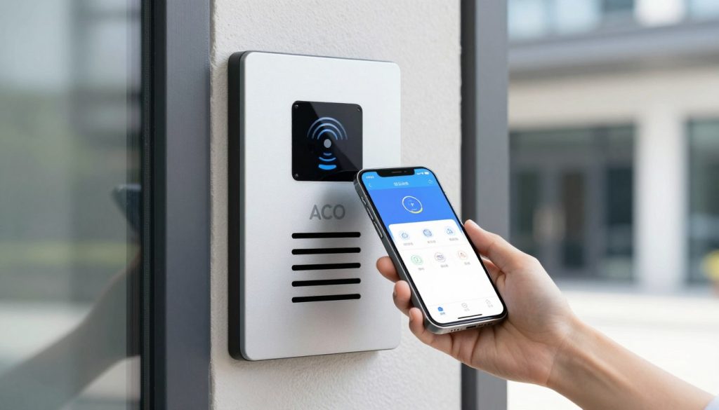 nowoczesny domofon aco rfid nowoczesny domofon aco rfid