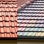 Porównanie dachówki ceramicznej i blachodachówki – dwa rodzaje pokryć dachowych obok siebie