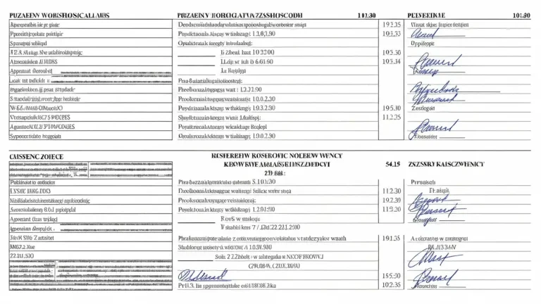 Przykład karty dziennika budowy z wpisami obowiązkowych elementów