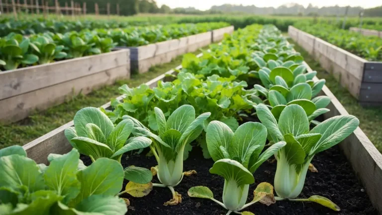 Pak choi i mizuna – azjatyckie warzywa liściowe rosnące w polskim ogrodzie