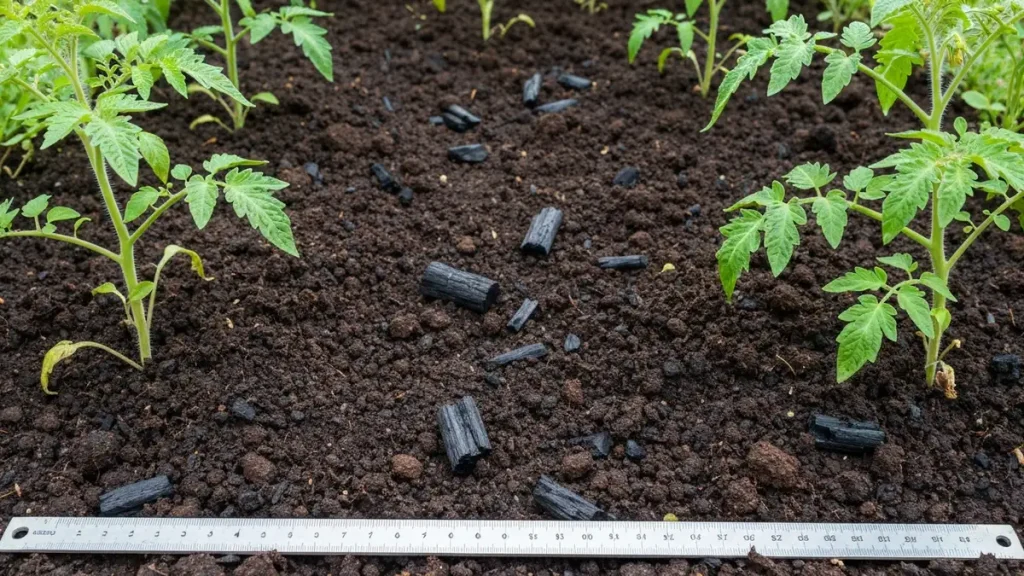 Terra preta w ogrodzie domowym - bogata, ciemna gleba z węglem drzewnym